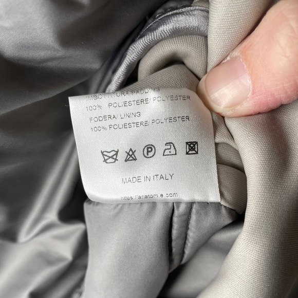 Anatomie Filipa Hooded Vest in Gray Size Medium Packable Viscose Blend - Picture 11 of 14